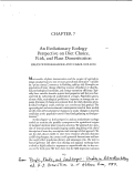 Cover page: An evolutionary ecology perspective on diet choice, risk, and plant domestication