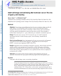 Cover page: Adult self-image and well-being after testicular cancer: The role of agency and meaning