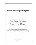 Cover page: Further Letters from the Earth