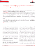 Cover page: Contemporary Trends and Predictors of Postacute Service Use and Routine Discharge Home After Stroke