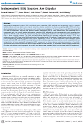 Cover page: Independent EEG Sources Are Dipolar