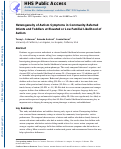 Cover page: Heterogeneity of autism symptoms in community-referred infants and toddlers at elevated or low familial likelihood of autism.