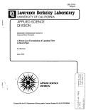 Cover page: A Power-Law Formulation of Laminar Flow in Short Pipes