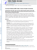 Cover page: Survival in Women With Grade 1 Serous Ovarian Carcinoma