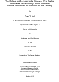 Cover page: The Cellular and Developmental Biology of Wing Scales: Two Genera of Structurally-Colored Butterflies Provide Mechanisms for Evolution of Color Diversity