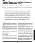 Cover page: Validity of Cardiorespiratory Fitness Measured with Fitbit Compared to V˙O2max.