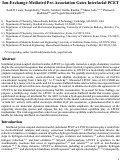 Cover page of Ion-exchange-mediated pre-association gates interfacial PCET