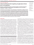 Cover page of Universal diseased-site targeting via glycolysis-driven lactic acid gradient