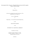 Cover page: Increasing the Flow Capacity of Signalized Intersections with Pre-signals: Theory and Case Study