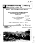 Cover page: SUMMAR OF DISCUSSIONS OF USES OF THE ADVANCED LIGHT SOURCE (ALS) FOR EARTH SCIENCES 
RESEARCH: WORKSHOP REPORT OF THE ALS USERS' ASSOCIATION ANNUAL MEETING, LAWRENCE BERKELEY 
LABORATORY, BERKELEY,CA, JUNE 2-3, 1988
