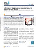 Cover page: Insights into Photosynthetic Energy Transfer Gained from Free-Energy Structure: Coherent Transport, Incoherent Hopping, and Vibrational Assistance Revisited