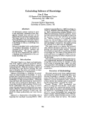 Cover page: Calculating Salience of Knowledge