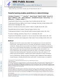 Cover page: Transfer learning enables predictions in network biology.