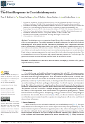 Cover page of The Host Response to Coccidioidomycosis