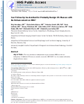 Cover page: Can Follow-up be Avoided for Probably Benign US Masses with No Enhancement on MRI?