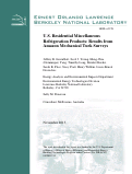 Cover page: U.S. Residential Miscellaneous Refrigeration Products: Results from Amazon Mechanical Turk Surveys