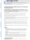 Cover page: Gestational diabetes and childhood asthma in a racially diverse US pregnancy cohort