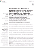 Cover page: Presentation and Outcomes of Kawasaki Disease in Latin American Infants Younger Than 6 Months of Age: A Multinational Multicenter Study of the REKAMLATINA Network