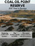 Cover page of Coal Oil Point Reserve Annual Newsletter 2017