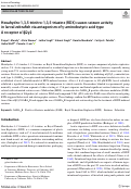 Cover page: Hexahydro-1,3,5-trinitro-1,3,5-triazine (RDX) causes seizure activity in larval zebrafish via antagonism of γ-aminobutyric acid type A receptor α1β2γ2