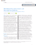 Cover page: Work-Related Perceptions, Injuries, and Musculoskeletal Symptoms: Comparison Between U.S.-Educated and Foreign-Educated Nurses