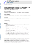 Cover page: A new conceptual model of experiences of aging in place in the United States: Results of a systematic review and meta-ethnography of qualitative studies.