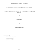 Cover page: The spatio-temporal dynamics of a neural network for response control