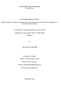 Cover page: Rewriting Radegund of Poitiers: Shifting Models of Women’s Sanctity and Gender Expectations from the Merovingian Era to the Twenty-first Century