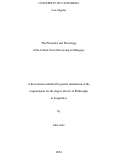 Cover page: The Phonetics and Phonology of So-Called Vowel Devoicing in Malagasy