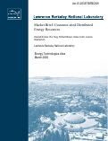 Cover page: Market Brief: Customer-sited Distributed Energy Resources