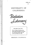 Cover page: PART A. AN X-RAY SPECTROMETER FOR USE IN RADIOACTIVITY MEASUREMENTS, THE L X-RAYS OF NEPTUNIUM AND PLUTONIUM. PART B. SOME LIGHTER ISOTOPES OF ASTATINE