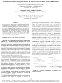 Cover page: Constitutive and Contingent Kinds: Relations between kind, form, and identity