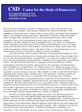 Cover page: Immigrant Organizing, Civic Outcomes: Civic Engagement, Political Activity, National Attachment, and Identity in Latino Immigrant Communities