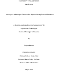 Cover page: Servingness and Campus Climate within Hispanic-Serving Research Institutions