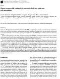 Cover page: Breast cancer risk and methylenetetrahydrofolate reductase polymorphism.