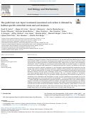 Cover page: The path from root input to mineral-associated soil carbon is dictated by habitat-specific microbial traits and soil moisture