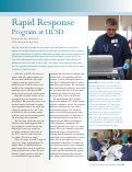 Cover page of Rapid Response Program at UCSD