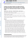 Cover page: Changes in Secondary Substance Use After the Onset of the COVID-19 Pandemic Among People Who Use Cannabis: Findings From a Web-Based Sample of Adults in the United States