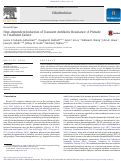 Cover page: Host-dependent Induction of Transient Antibiotic Resistance: A Prelude to Treatment Failure