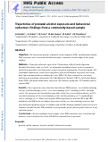 Cover page: Trajectories of prenatal alcohol exposure and behavioral outcomes: Findings from a community-based sample.