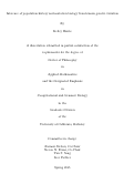 Cover page: Inference of population history and mutation biology from human genetic variation