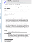 Cover page: Infant titi monkey behavior in the open field test and the effect of early adversity