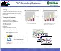 Cover page: PGF Computing Resources