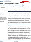 Cover page: Seismic and aseismic deformations and impact on reservoir permeability: The case of EGS stimulation at The Geysers, California, USA