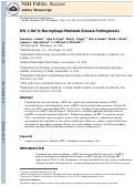 Cover page: HIV-1 Nef in Macrophage-Mediated Disease Pathogenesis