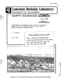 Cover page: TECHNIQUES FOR MEASURING THE VERTICAL HYDRAULIC CONDUCTIVITY OF FLOOD BASALTS AT THE BASALT WASTE ISOLATION PROJECT SITE