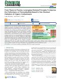 Cover page: From Theory to Practice: Leveraging Chemical Principles To Improve the Performance of Peroxydisulfate-Based In Situ Chemical Oxidation of Organic Contaminants