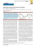 Cover page: Interactions of AsCy3 with Cysteine-Rich Peptides