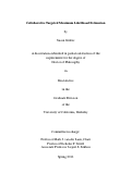 Cover page: Collaborative Targeted Maximum Likelihood Estimation