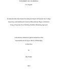 Cover page: Towards the Education Nation: Revisiting the Impact of Financial Aid, College Experience, and Institutional Context on Baccalaureate Degree Attainment Using a Propensity Score Matching, Multilevel Modeling Approach